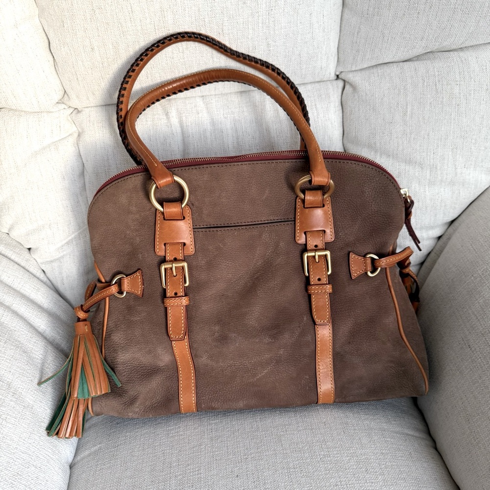 Dooney & Bourke Domed Buckle Satchel